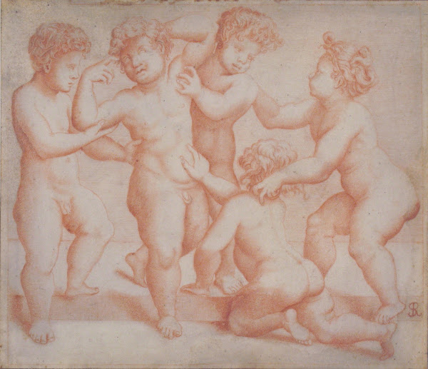 Frieze of Five Putti 151527
