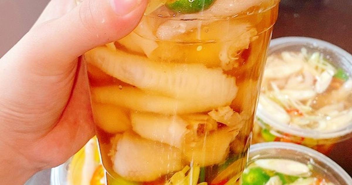Chân gà ngâm xả tắc