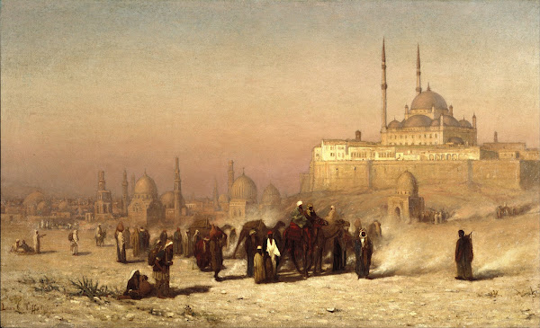 On the Way between Old and New Cairo Citadel Mosque of Mohammed Ali and Tombs of