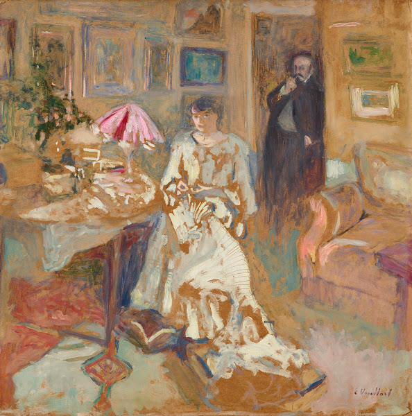 Jos Hessel et sa femme rue de Rivoli circa 1904