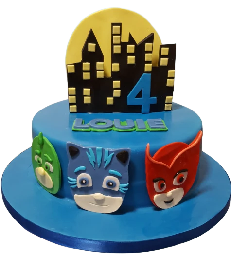 PJ Mask Birthday Cake CB-NC005