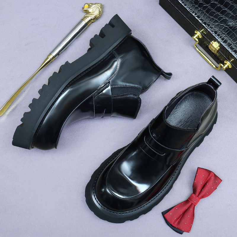 Business Chelsea Boots made of smooth leather