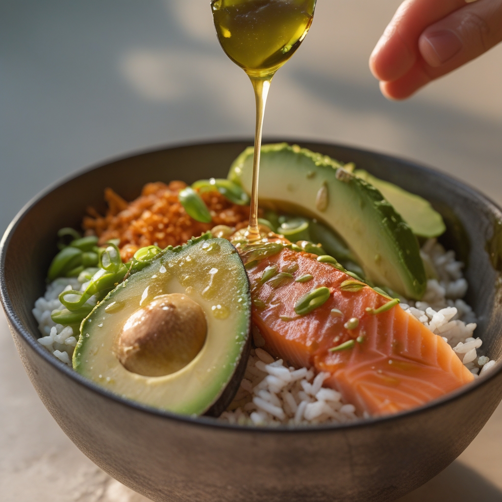 Final Umami Miso Salmon & Crispy Rice Protein Bowls