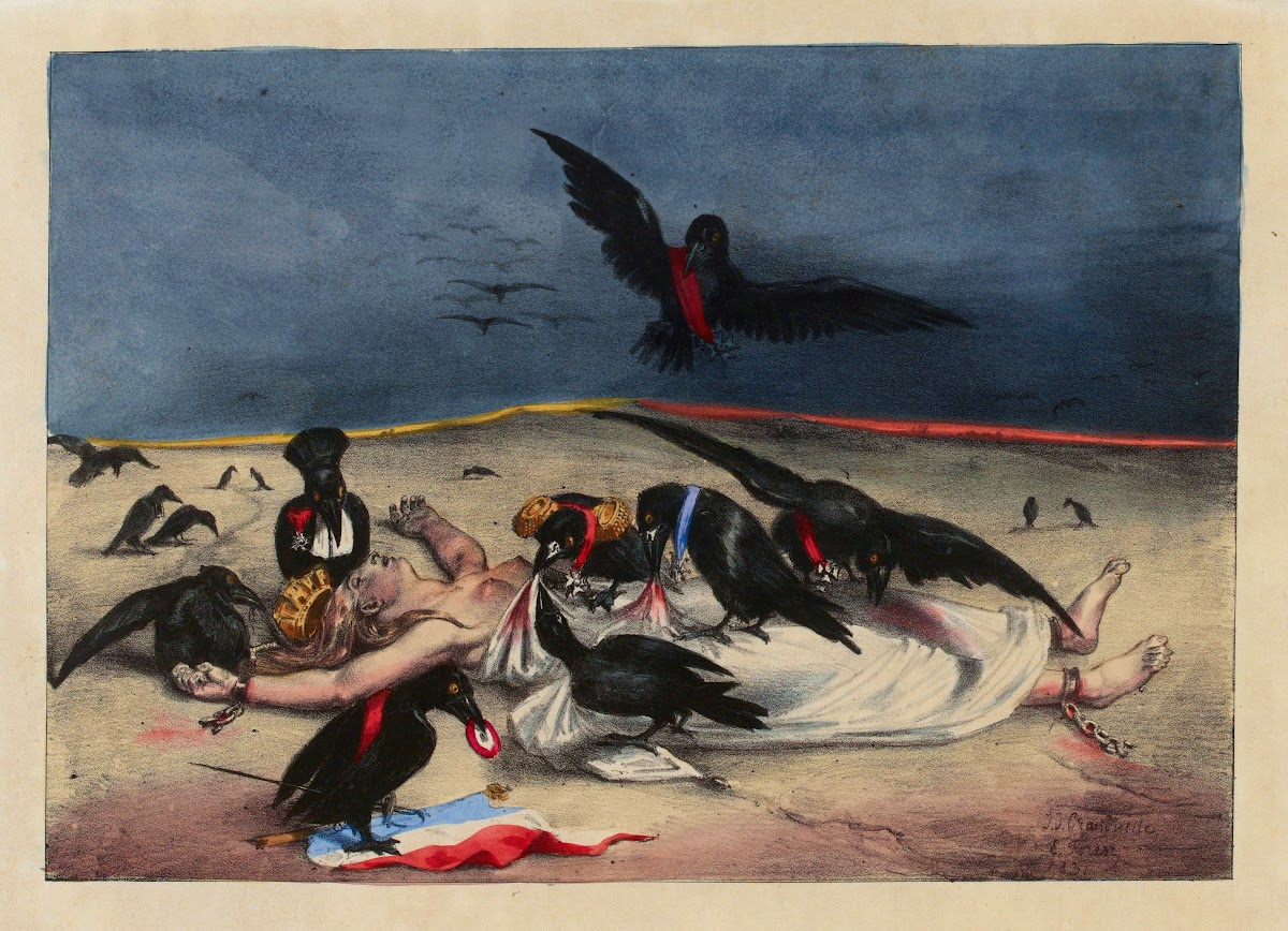 La France livrée aux corbeaux de toute espèce 1831