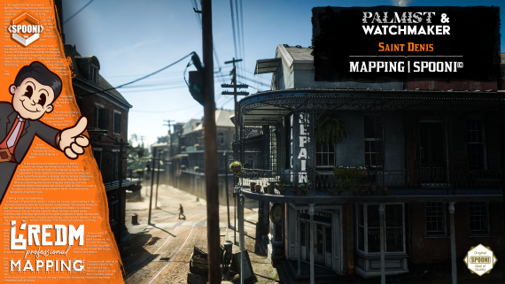 Saint Denis Palmist & Watchmaker MLO — RedM General Stores & Shops for RedM