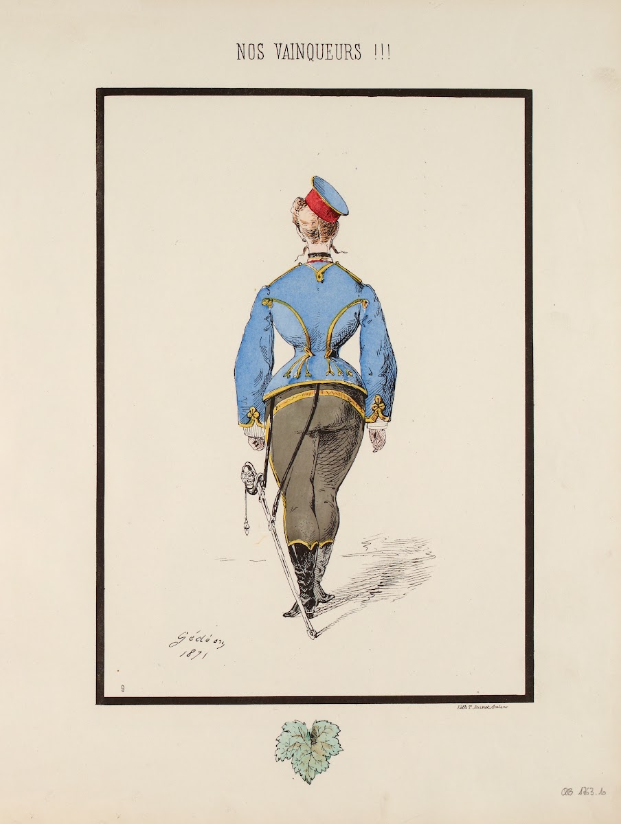 Uhlan de dos 1871
