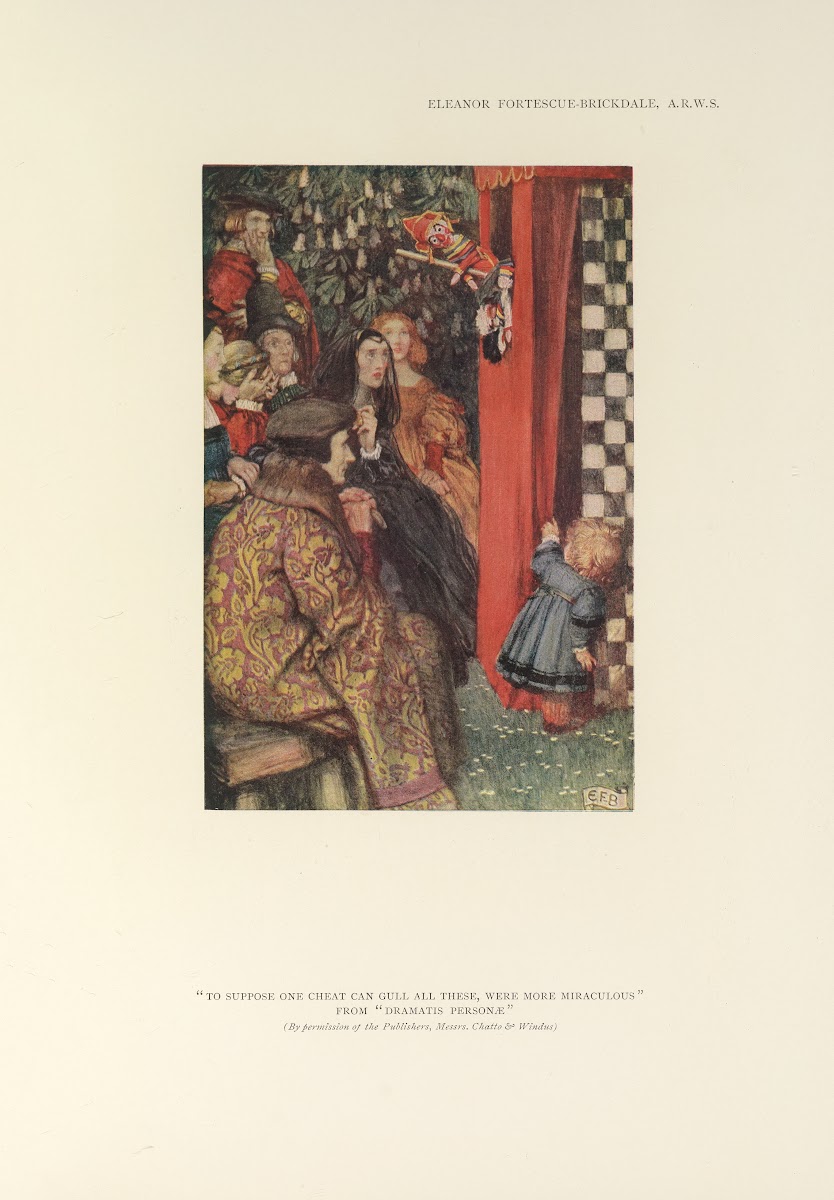 To suppose one cheat can gull all these were more miraculous  Dramatis personae