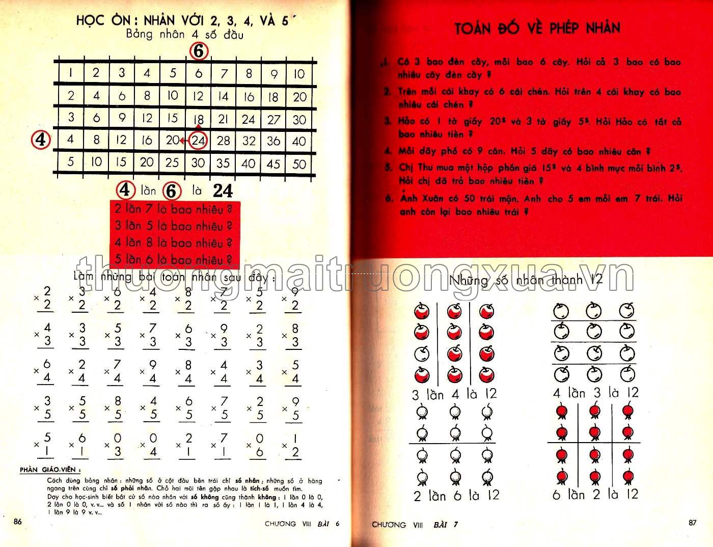 Em học toán lớp tư (1965) - Trang 44