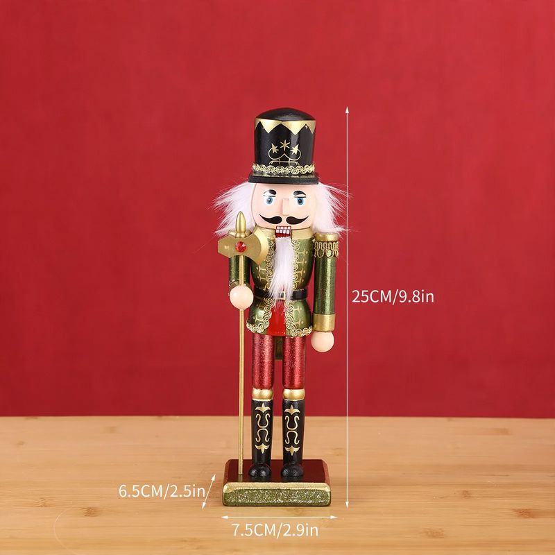 European Nutcracker Soldier made of wood, hand-painted