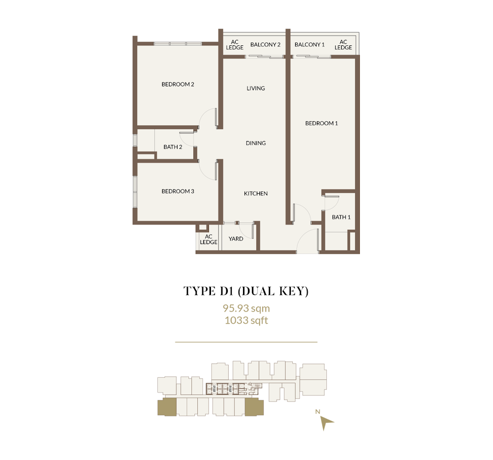 Aethera Residences floor plan