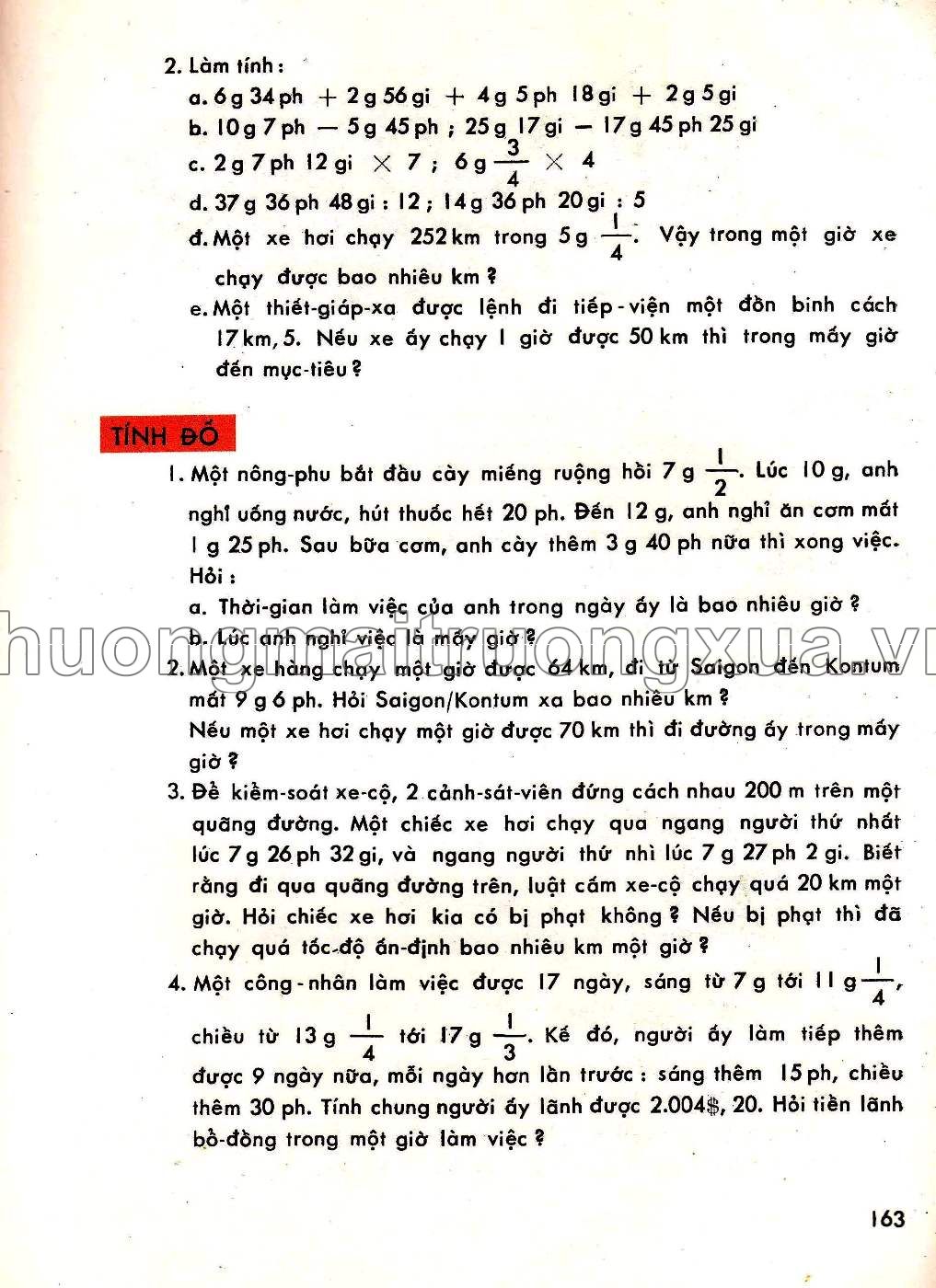 Toán pháp lớp 5 (1970) - Trang 162