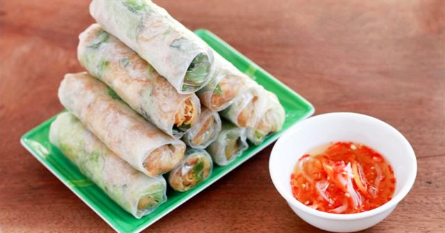 Bì Cuốn Bánh Tráng