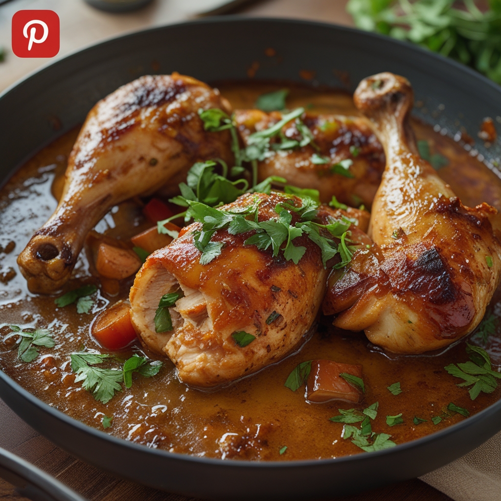 Braised Catalina Chicken Recipe – Easy & Flavorful Weeknight Dinner finished