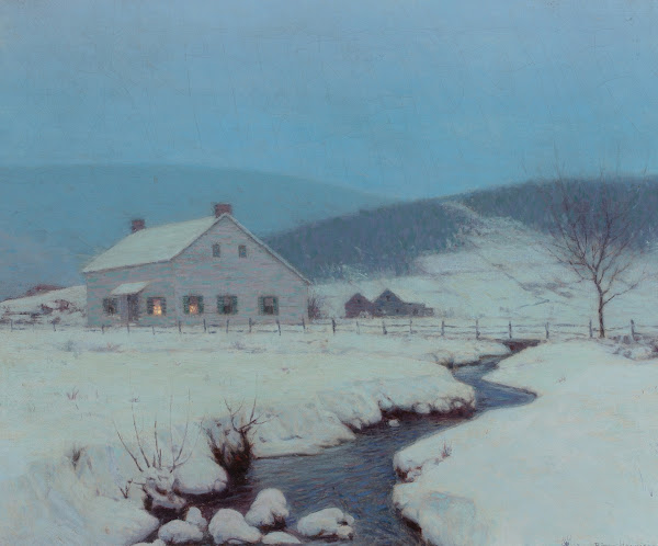 Dusk Woodstock New York 1910