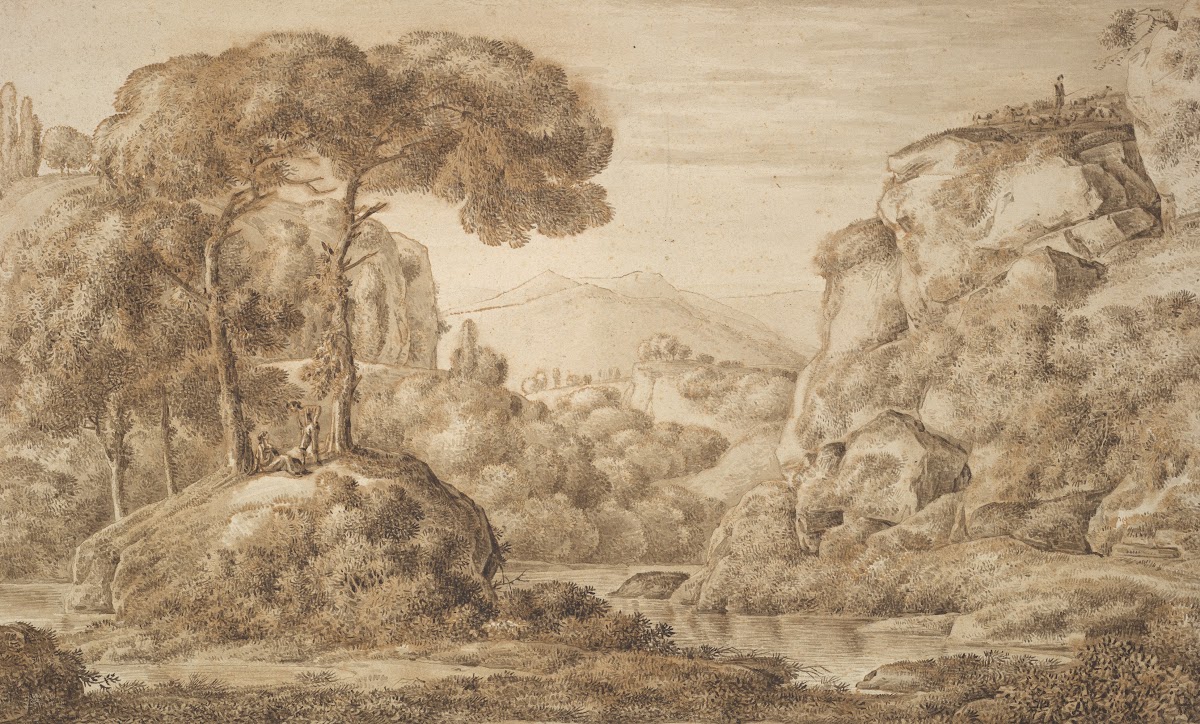 Classical Landscape with Figures 17491822