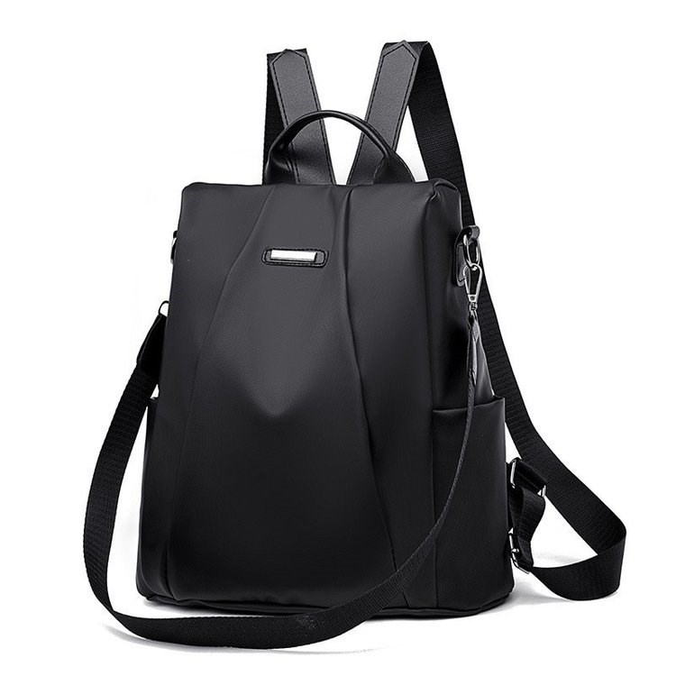 Women's nylon backpack, water-repellent