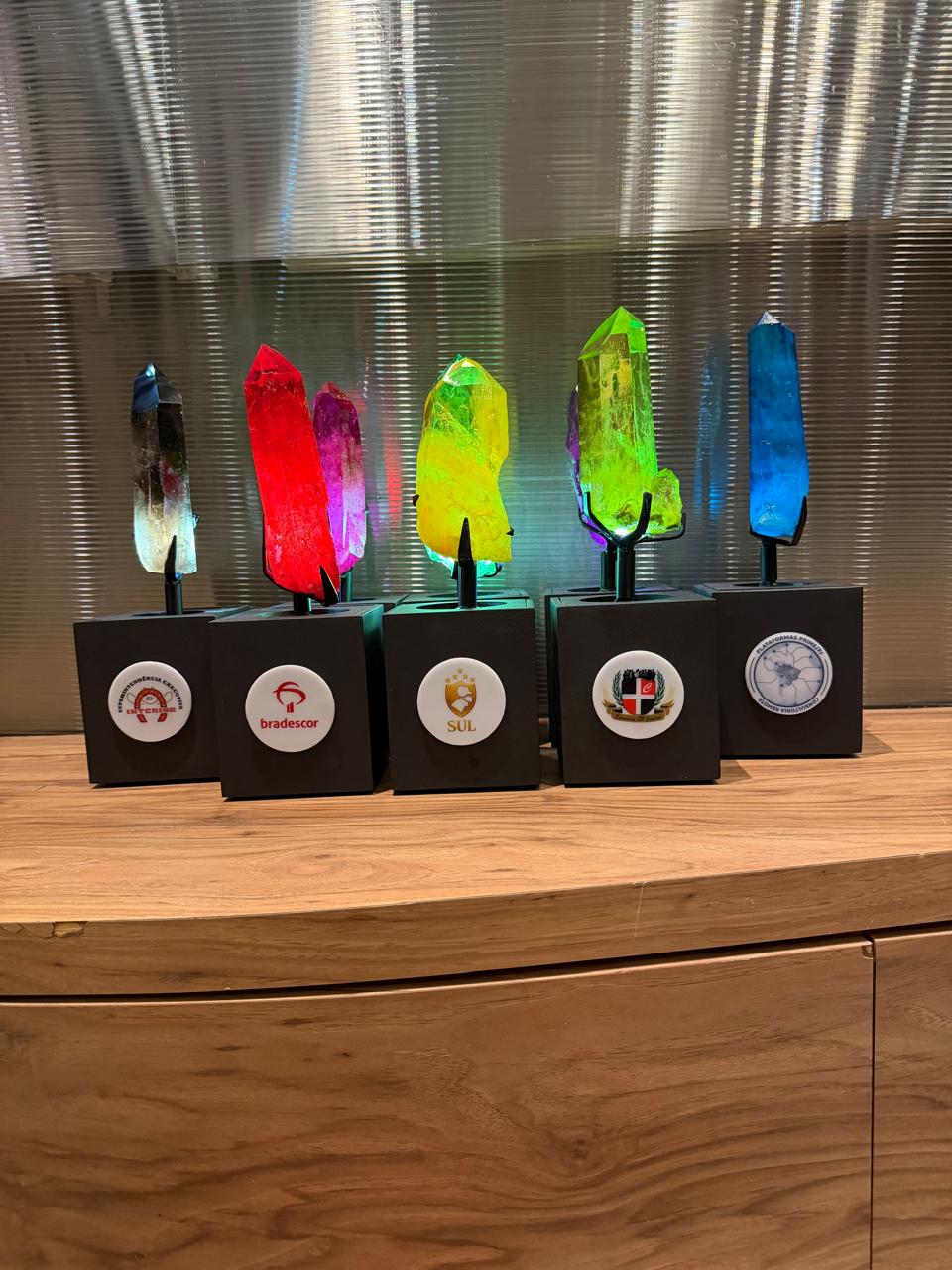 Bradesco — Troféu de Cristal Iluminado: vista 109 do projeto