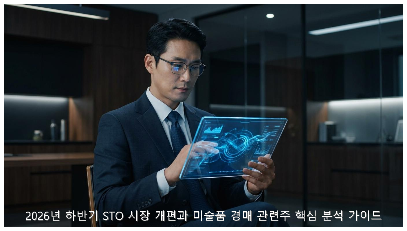 2026년 하반기 STO 시장 개편과 미술품 경매 관련주 핵심 분석 가이드 핵심 안내 및 분석 인포그래픽 (6)