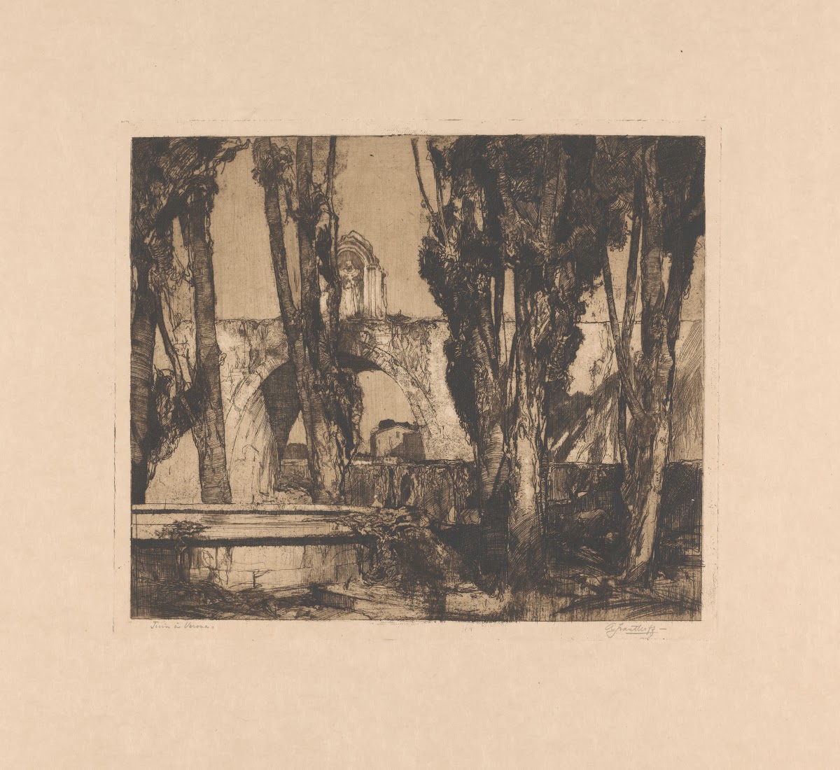 Garden in Verona 1903   1932
