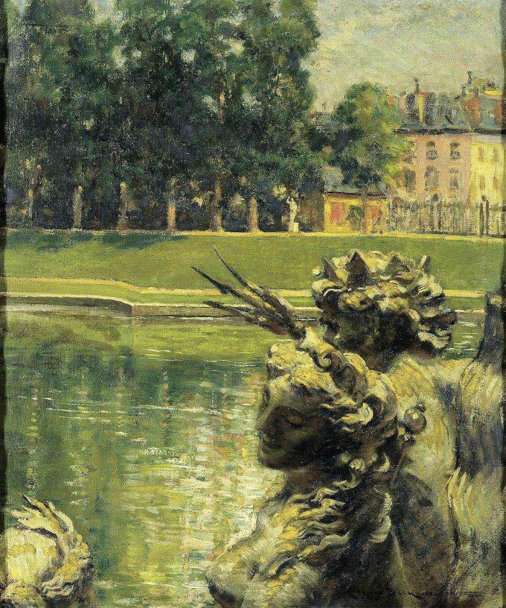 Jardin de la Fontaine at Nimes France 1911