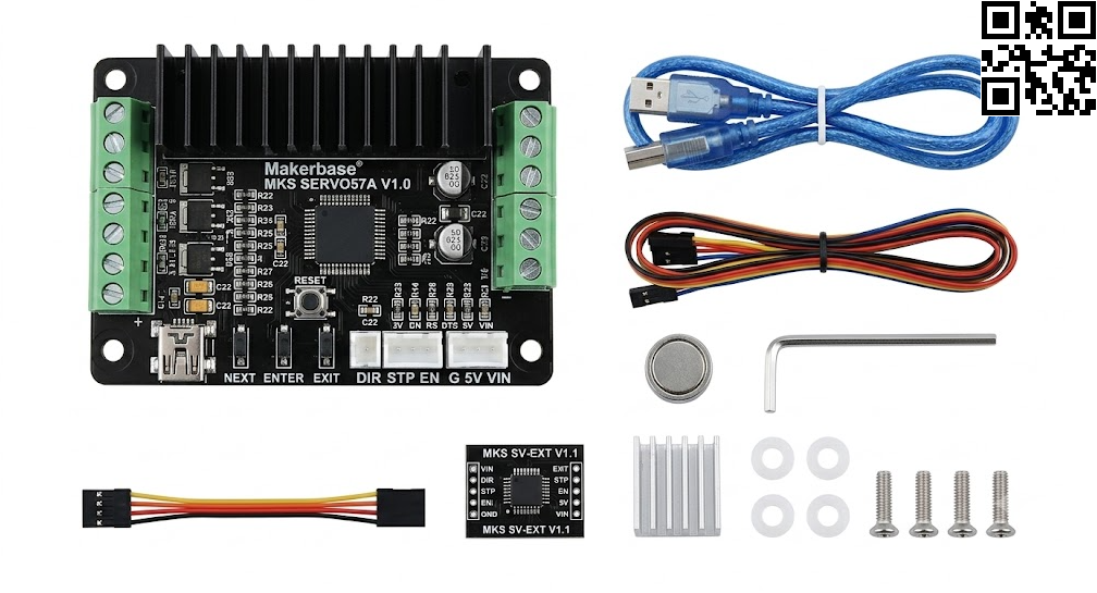 MKS SERVO57A Module Điều Khiển Động Cơ Bước NEMA 23 12~24VDC