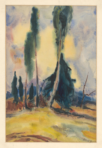 Three Trees on a Plain 1929