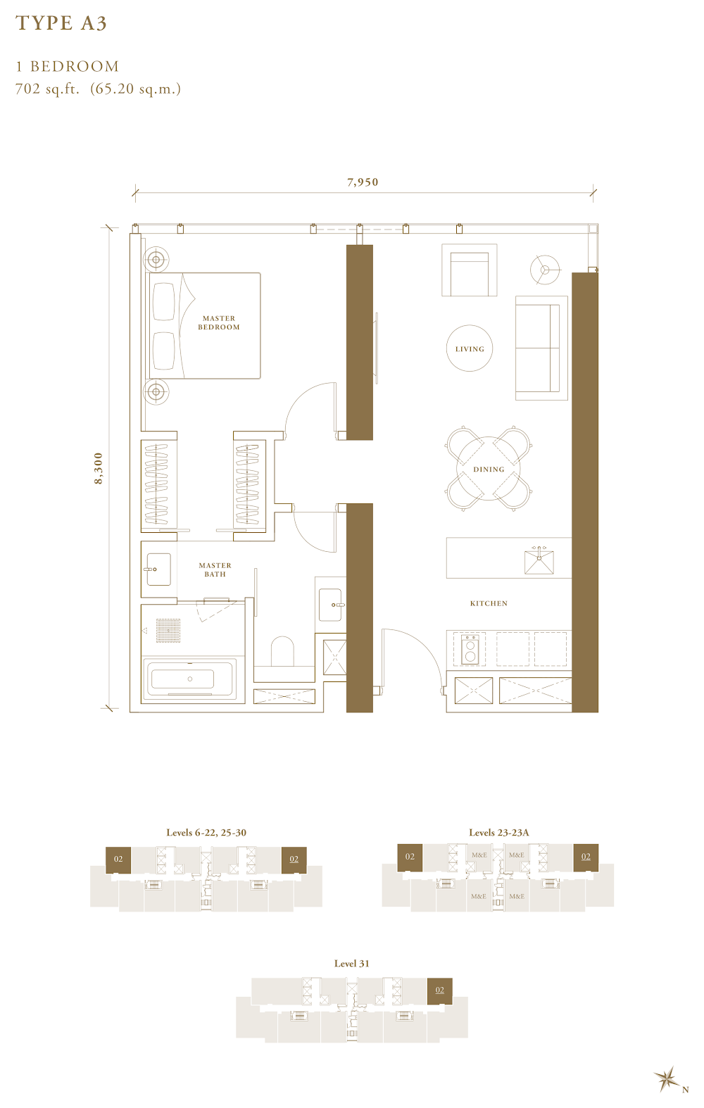 Pavilion Damansara Heights - Regent Suites (R2) floor plan