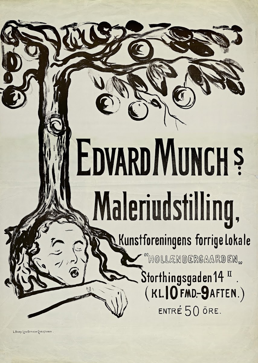 Edvard Munchs Maleriudstilling 1901