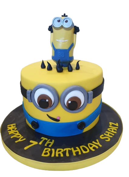 Minions Icing Cake CB-NC436