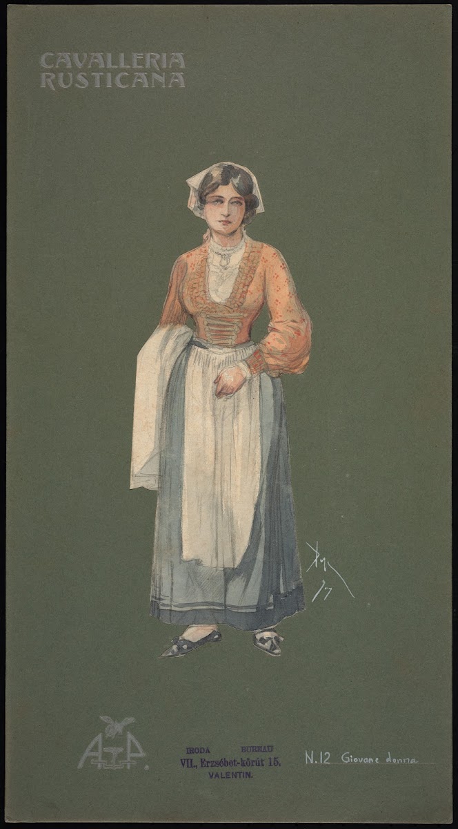 Giovane donna 1906