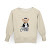 Women's sweatshirt Cebababy Fluffy Puffy (S/M) Bart beige