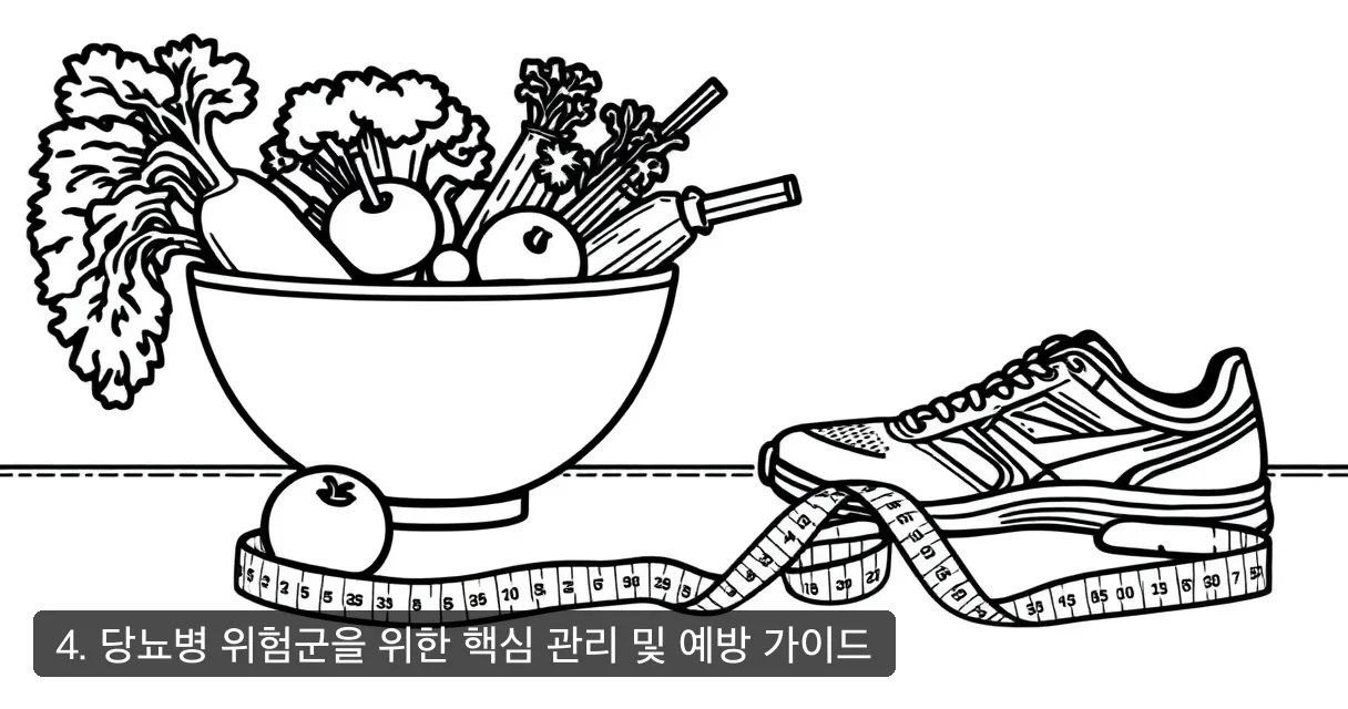 4. 당뇨병 위험군을 위한 핵심 관리 및 예방 가이드