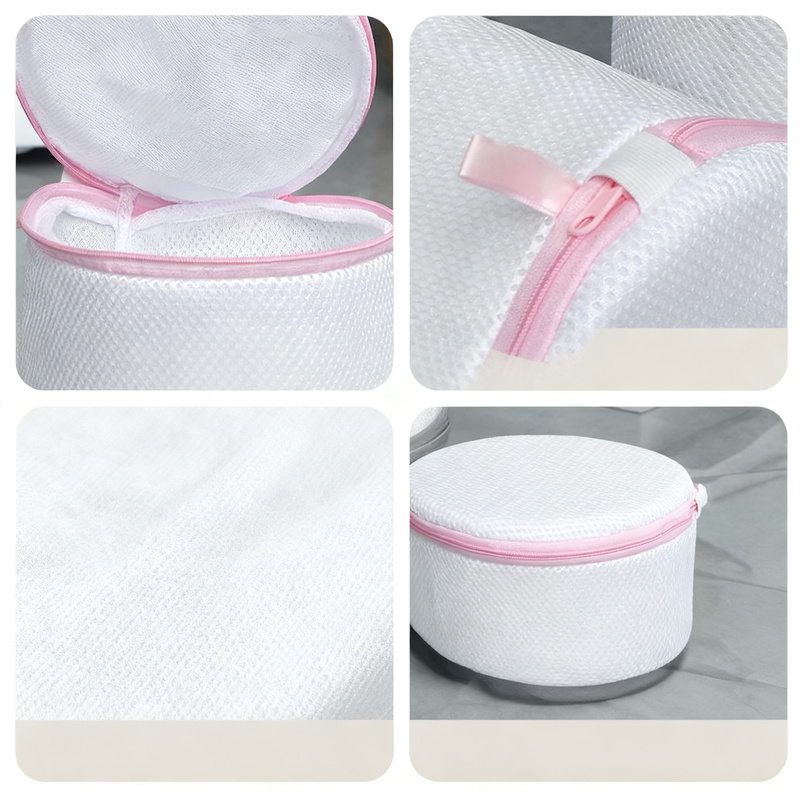 Polyester bra wash bag, fine mesh