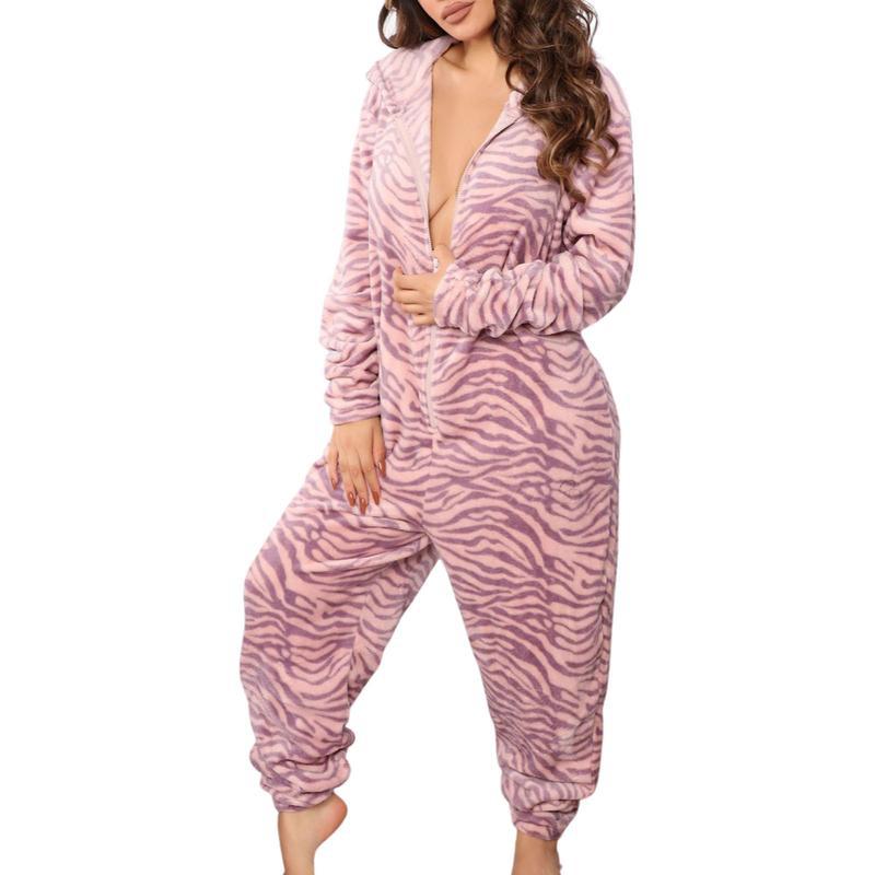 F 19045 Christmas Flannel Onesie