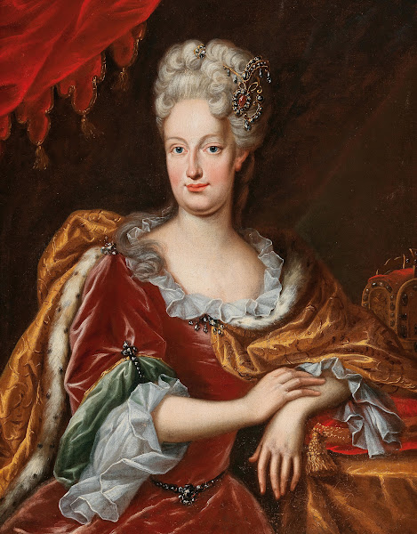 Portrait of the Empress Elisabeth Christine 16911750