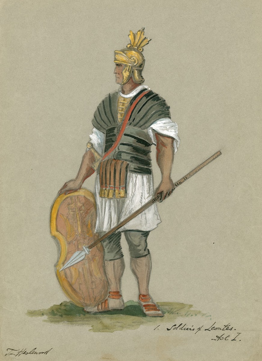 The Winters Tale Soldiers of Leontes Act I 1904