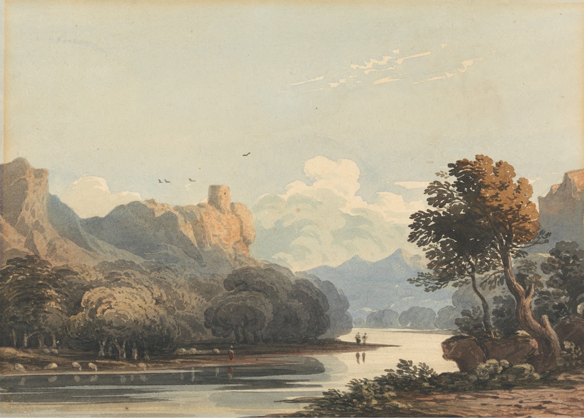 Landscape With A Distant Tower