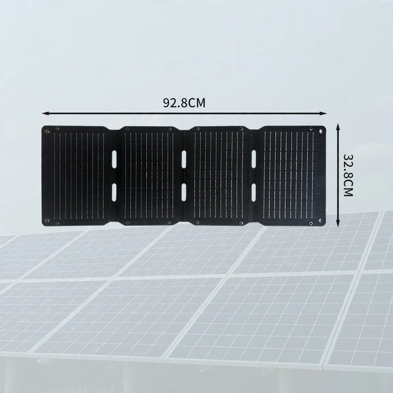 Tragbares Solarladegerät, faltbar