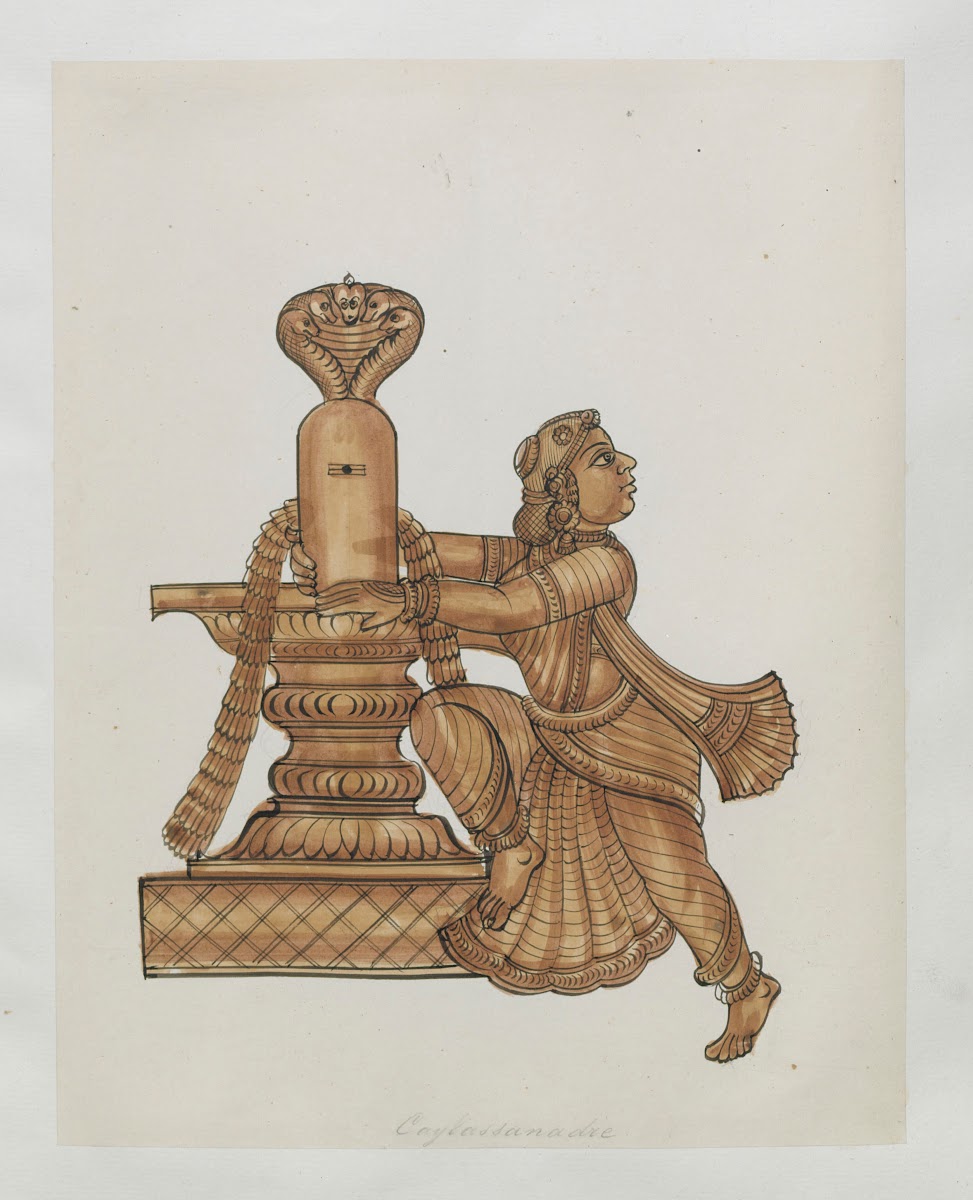 Paintings from the Chidambaram Shrine Pl023 1820 1830