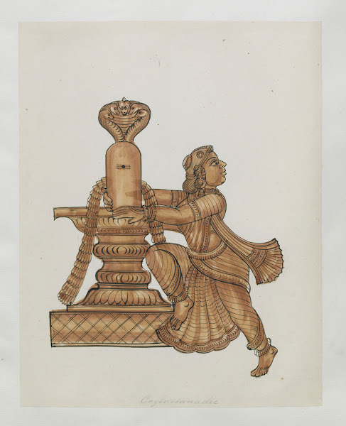 Paintings from the Chidambaram Shrine Pl023 1820 1830