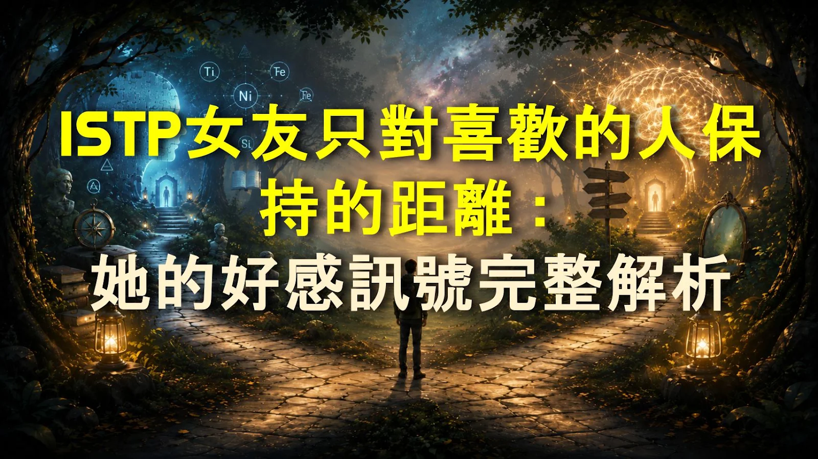 ISTP女友只對喜歡的人保持的距離：她的好感訊號完整解析