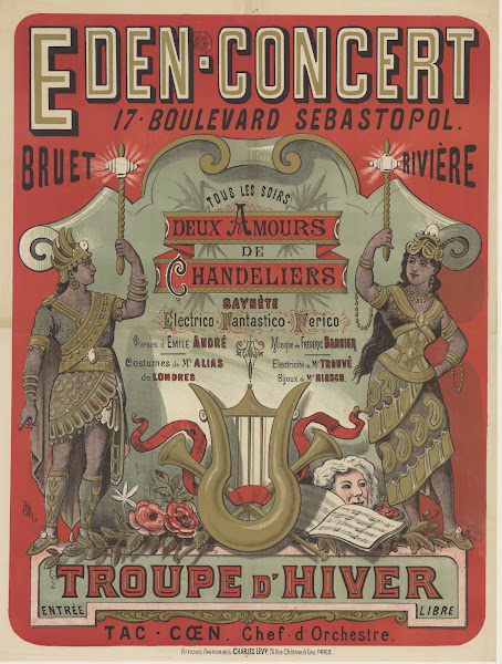 Eden Concert 17 boulevard Sébastopol Tous les soirs deux amours de chandeliers 1