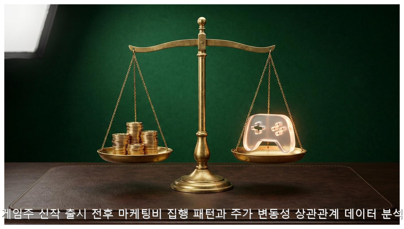 게임주 신작 출시 전후 마케팅비 집행 패턴과 주가 변동성 상관관계 데이터 분석 핵심 안내 및 분석 인포그래픽 (3)