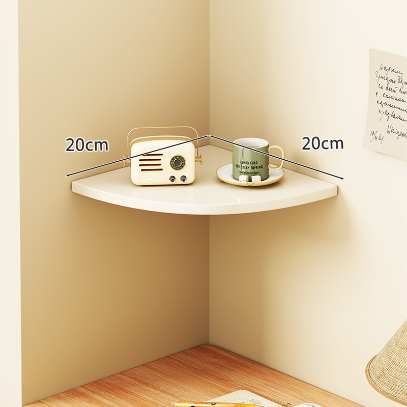 Corner shelf, multi-tiered