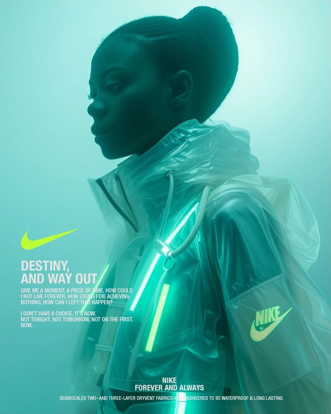 Neon Nike Fashion Style