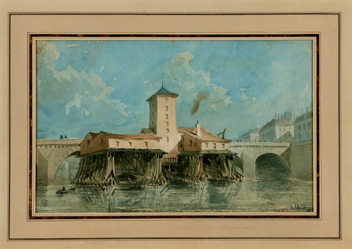Pompe Notre Dame en 1849