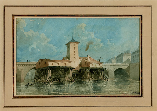 Pompe Notre Dame en 1849