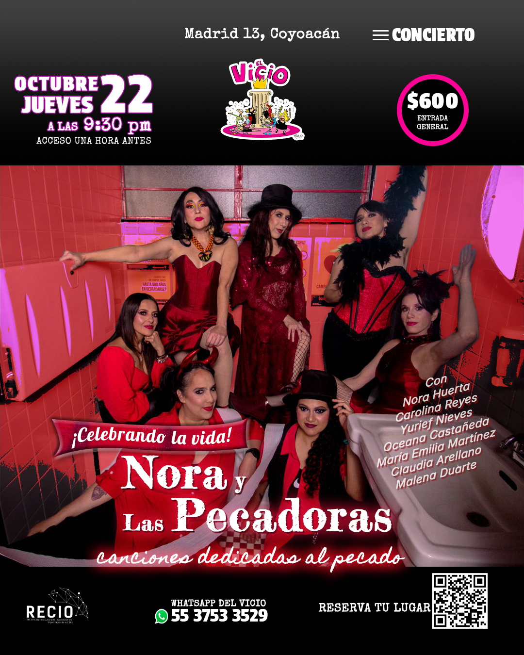 Nora y las Pecadoras