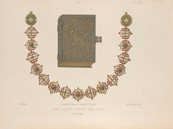 Book And A Necklace Of Queen Marie Louise 1853 1855