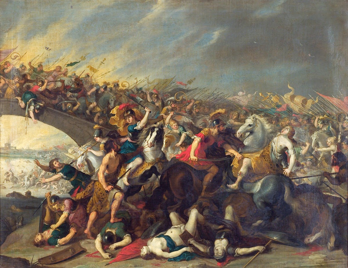 Fight with Amazons 1587  1680